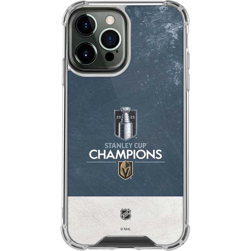 NHL Stanley Cup Champions 2023: Vegas Golden Knights iPhone 13 Pro Max Clear Case